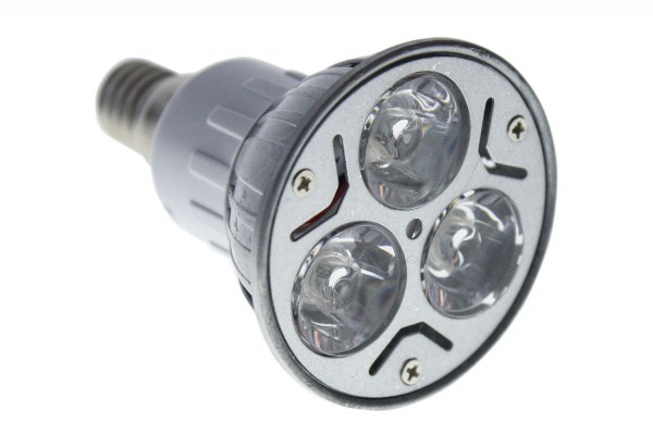 LED Lampe E14 3x1W 220V