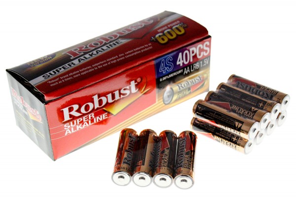 Alkaline Batterie Robust AA 7&quot; 1,5V