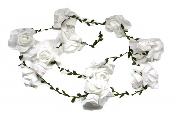 Rosenkette aus Foamblüten