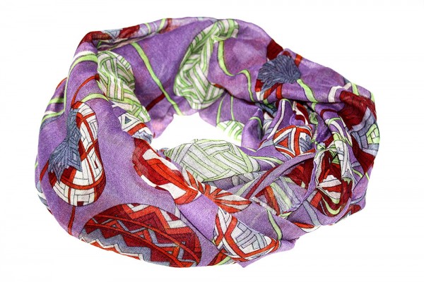 Rundschal Viscose, Schlauchschal, Loop,