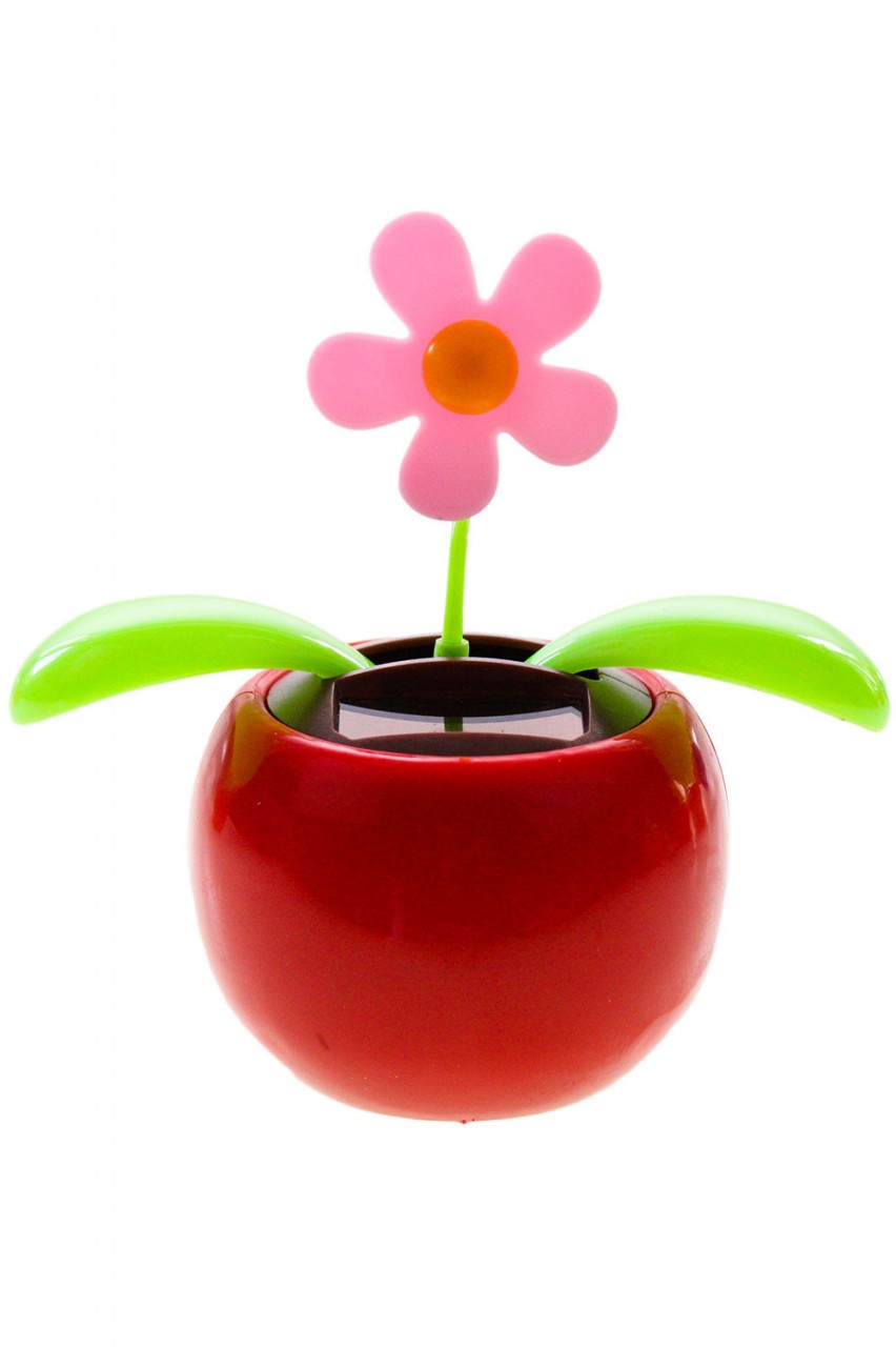 Solar Wackelfigur Blume, Tanzende Blume ca.10,5cm, Geschenke, Verschiedenes, Geschenkartikel